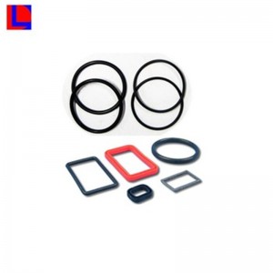 Tùy chỉnh cao cấp silicone niêm phong kháng cao su phẳng o ring
